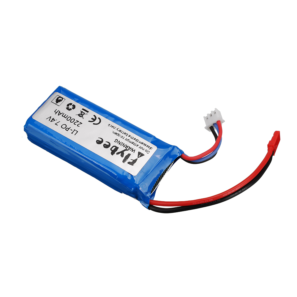 Batterie Lipo 2200mAh 7.4V 2S  - Drone Racing Charger avis et prix