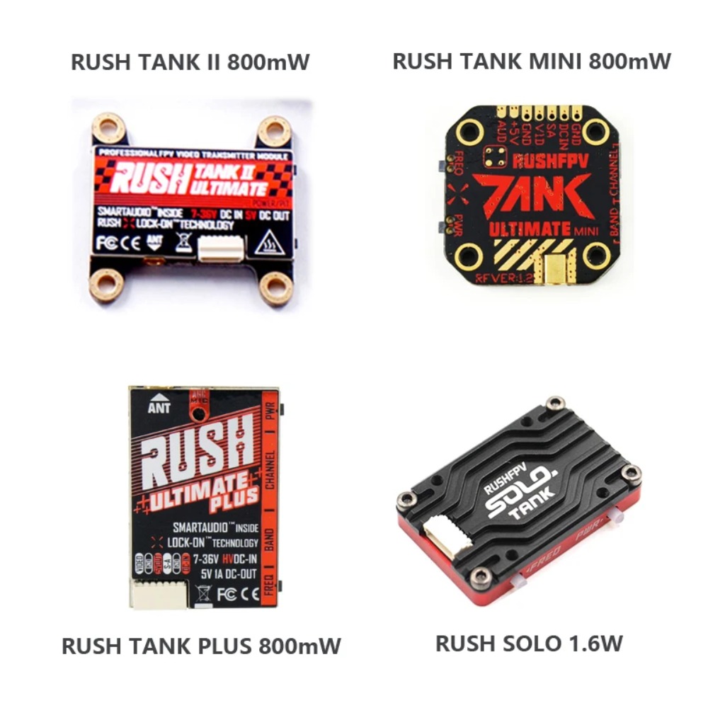 Émetteur vidéo RUSH TANK Ultim - Drone Racing Receiver avis et prix